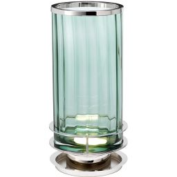 Quintiesse Arno lampa stołowa 1x9 W zielona/polerowny nikiel QN-ARNO-GREEN-PN