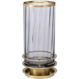 Quintiesse Arno lampa stołowa 1x9 W przydymiona-postarzany mosiądz QN-ARNO-SMOKE-AB