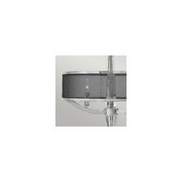Quintiesse Ascher lampa wisząca 3x60 W czarna/polerowany nikiel QN-ASCHER-3P