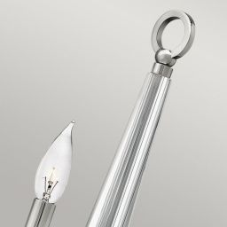 Quintiesse Ascher kinkiet 1x60 W polerowany nikiel QN-ASCHER1