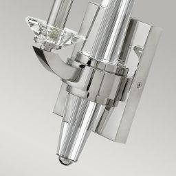 Quintiesse Ascher kinkiet 1x60 W polerowany nikiel QN-ASCHER1