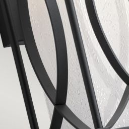 Quintiesse Ashbern kinkiet zewnętrzny 1x60 W teksturowana czerń QN-ASHBERN-M