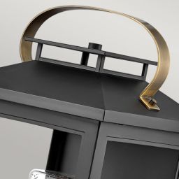 Quintiesse Atwater kinkiet zewnętrzny 1x60 W czarny QN-ATWATER-L-BK