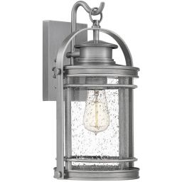 Quintiesse Booker kinkiet zewnętrzny 1x60 W przezroczysty-aluminium QN-BOOKER-S-IA