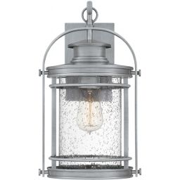 Quintiesse Booker kinkiet zewnętrzny 1x60 W przezroczysty-aluminium QN-BOOKER-S-IA