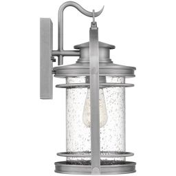 Quintiesse Booker kinkiet zewnętrzny 1x60 W przezroczysty-aluminium QN-BOOKER-S-IA