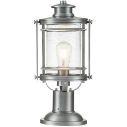 Quintiesse Booker lampa stojąca zewnętrzna 1x60 W przezroczysta-aluminium QN-BOOKER3-M-IA