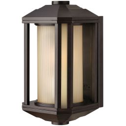 Quintiesse Castelle kinkiet zewnętrzny 1x60 W bursztynowy-brązowy QN-CASTELLE-S-BZ