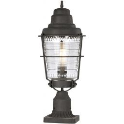 Quintiesse Chance Harbor lampa stojąca zewnętrzna 1x60 W postarzany cynk QN-CHANCE-HARBOR3