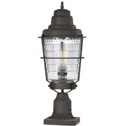 Quintiesse Chance Harbor lampa stojąca zewnętrzna 1x60 W postarzany cynk QN-CHANCE-HARBOR3