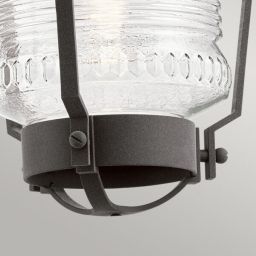 Quintiesse Chance Harbor lampa wisząca zewnętrzna 1x60 W postarzany cynk QN-CHANCE-HARBOR8