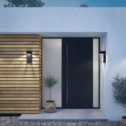 Quintiesse Eames kinkiet zewnętrzny 1x10 W czarny-przezroczysty QN-EAMES-LED-M-EK