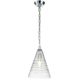 Quintiesse Elmore lampa wisząca 1x60 W polerowany chrom QN-ELMORE-P-PC