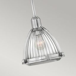 Quintiesse Elroy lampa wisząca 1x60 W polerowany nikiel QN-ELROY-PN
