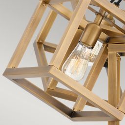 Quintiesse Ensemble lampa wisząca 5x60 W szczotkowany brąz  QN-ENSEMBLE5P-BB