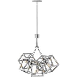 Quintiesse Ensemble lampa wisząca 5x60 W polerowany nikiel QN-ENSEMBLE5P-PN