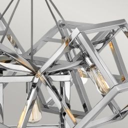 Quintiesse Ensemble lampa wisząca 5x60 W polerowany nikiel QN-ENSEMBLE5P-PN