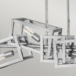 Quintiesse Ensemble lampa wisząca 6x60 W polerowany nikiel QN-ENSEMBLE6-PN