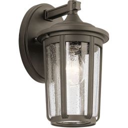 Quintiesse Fairfield kinkiet zewnętrzny 1x60 W przezroczysty-stary brąz QN-FAIRFIELD-M-OZ