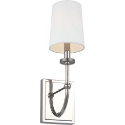 Quintiesse Felixstowe kinkiet 1x3 W biały-polerowany chrom QN-FELIXSTOWE1