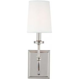 Quintiesse Felixstowe kinkiet 1x3 W biały-polerowany chrom QN-FELIXSTOWE1