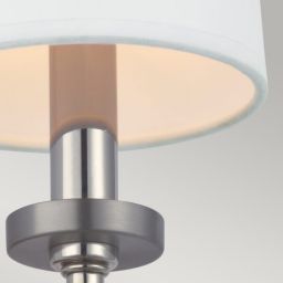 Quintiesse Felixstowe kinkiet 1x3 W biały-polerowany chrom QN-FELIXSTOWE1