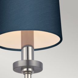 Quintiesse Felixstowe kinkiet 1x3 W polerowany chrom-niebieski QN-FELIXSTOWE1-B