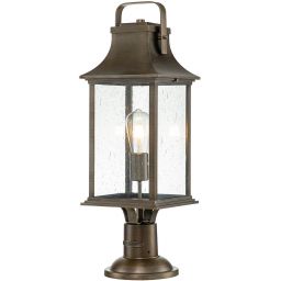 Quintiesse Grant lampa stojąca zewnętrzna 1x60 W oksydowany brąz QN-GRANT3-L-BU