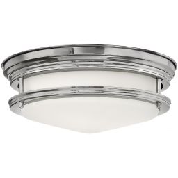 Quintiesse Hadrian lampa podsufitowa 2x40 W chrom-szkło opalizowane QN-HADRIAN-FS-CM-OPAL