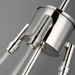 Quintiesse Harper lampa wisząca 1x60 W przydymiona/polerowany nikiel QN-HARPER-1P