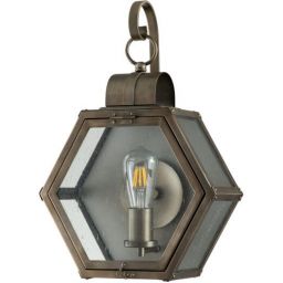 Quintiesse Heath kinkiet zewnętrzny 1x40 W cętkowana czerń/przezroczysty QN-HEATH-S-MB