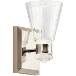 Quintiesse Kayva kinkiet 1x8 W polerowany nikiel QN-KAYVA1-PN