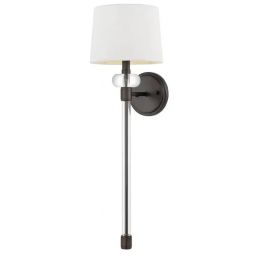 Elstead Lighting Barbour kinkiet 1x40 W brązowy QZ-BARBOUR1-HO