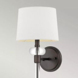 Elstead Lighting Barbour kinkiet 1x40 W brązowy QZ-BARBOUR1-HO
