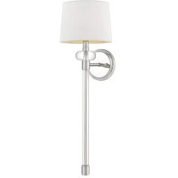 Elstead Lighting Barbour kinkiet 1x40 W polerowany nikiel QZ-BARBOUR1-PN