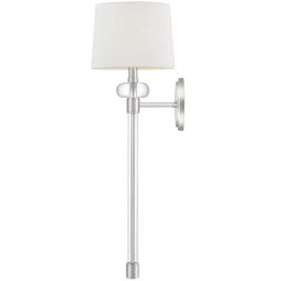 Elstead Lighting Barbour kinkiet 1x40 W polerowany nikiel QZ-BARBOUR1-PN