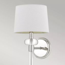 Elstead Lighting Barbour kinkiet 1x40 W polerowany nikiel QZ-BARBOUR1-PN