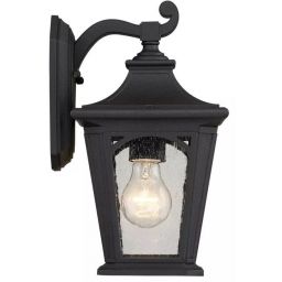 Elstead Lighting Bedford kinkiet zewnętrzny 1x60 W czarny QZ-BEDFORD2-S