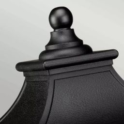 Elstead Lighting Bedford lampa stojąca zewnętrzna 1x60 W czarna QZ-BEDFORD3-M