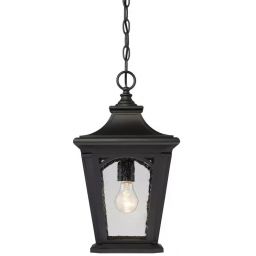Elstead Lighting Bedford lampa wisząca 1x60 W czarna QZ-BEDFORD8-S