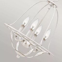 Elstead Lighting Bradbury lampa wisząca 4x40 W antyczna bie QZ-BRADBURY-4P-AWH