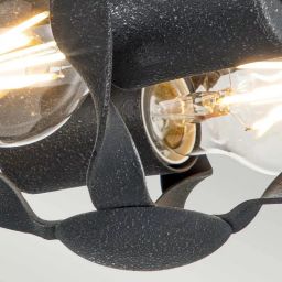 Elstead Lighting Bradbury plafon 2x60 W popielaty QZ-BRADBURY-F-GK