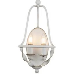 Elstead Lighting Bradbury kinkiet 2x40 W antyczna biel QZ-BRADBURY2-AWH