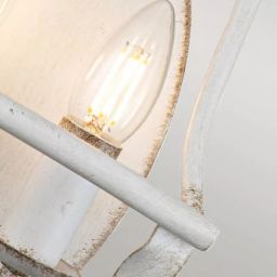 Elstead Lighting Bradbury kinkiet 2x40 W antyczna biel QZ-BRADBURY2-AWH
