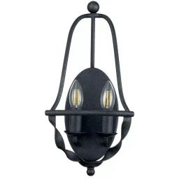 Elstead Lighting Bradbury kinkiet 2x40 W popielaty QZ-BRADBURY2-GK