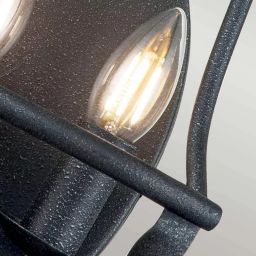 Elstead Lighting Bradbury kinkiet 2x40 W popielaty QZ-BRADBURY2-GK