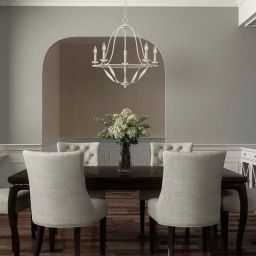 Elstead Lighting Bradbury lampa wisząca 5x40 W antyczna biel QZ-BRADBURY5-AWH