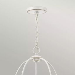Elstead Lighting Bradbury lampa wisząca 5x40 W antyczna biel QZ-BRADBURY5-AWH