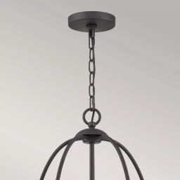Elstead Lighting Bradbury lampa wisząca 5x40 W popielaty QZ-BRADBURY5-GK