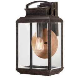 Elstead Lighting Byron kinkiet zewnętrzny 1x60 W imperialny brąz QZ-BYRON-L